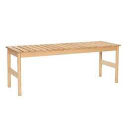 Banc classique en bois 122cm HUDSO