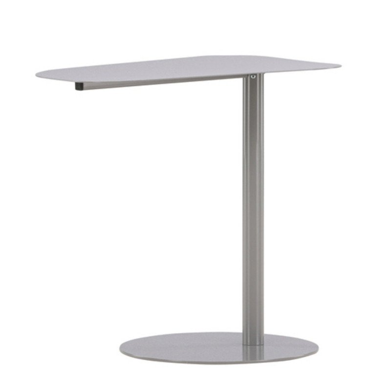 Table d'appoint en métal gris JOSA