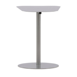 Table d'appoint en métal gris JOSA