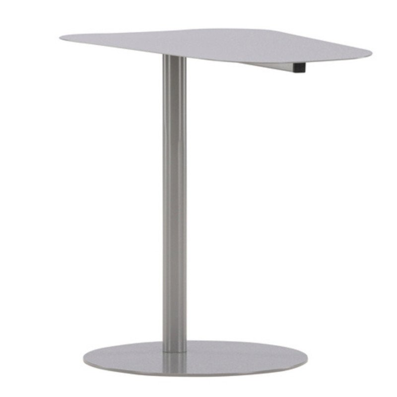 Table d'appoint en métal gris JOSA