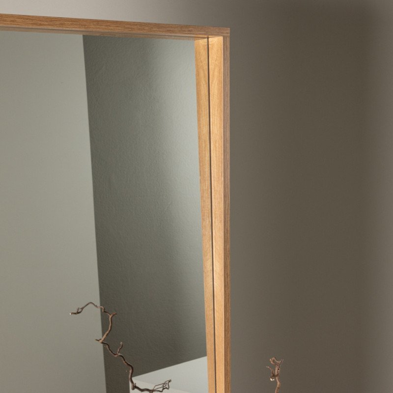 Miroir moderne en bois 196x125 cm NASHA