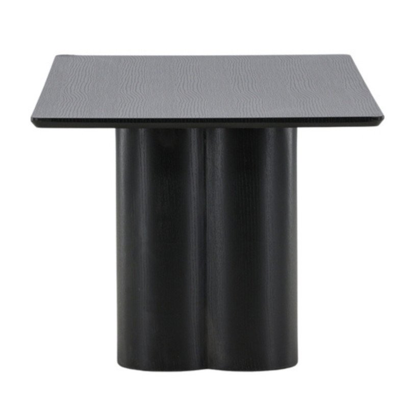 Table basse en bois design noir OLY