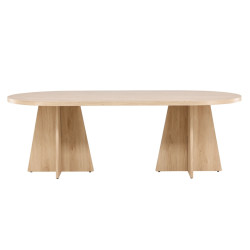 Table à manger en bois 230x115 cm BETI