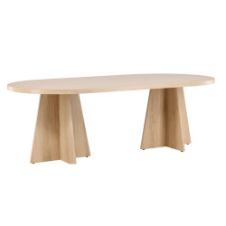 Table à manger en bois 230x115 cm BETI