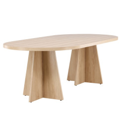 Table à manger en bois 230x115 cm BETI