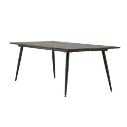 Table à manger moderne en bois 220x100 cm KEELO