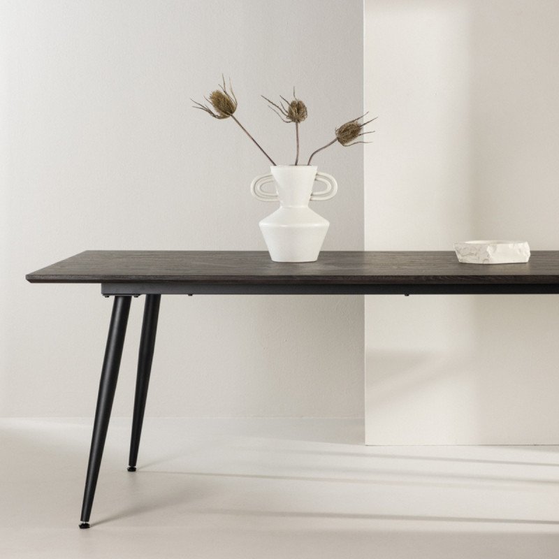 Table à manger moderne en bois 220x100 cm