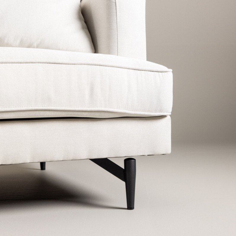 Canapé 3 places moderne beige