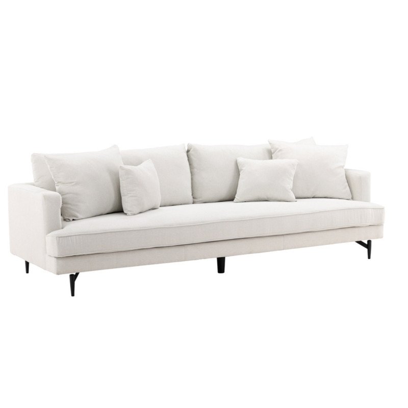 Canapé 3 places moderne beige