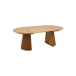 Table à manger en bois design extensible OSAM