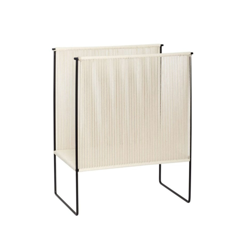 Porte-revues moderne beige SINTY : un intérieur élégant et organisé Porte-revues moderne beige SINTY : un intérieur élégant et organisé
