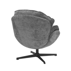 Fauteuil TORNE gris : Confort maximal et look moderne
