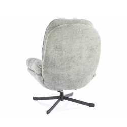 Fauteuil pivotant NALAK olive : Confort et praticité à 360°