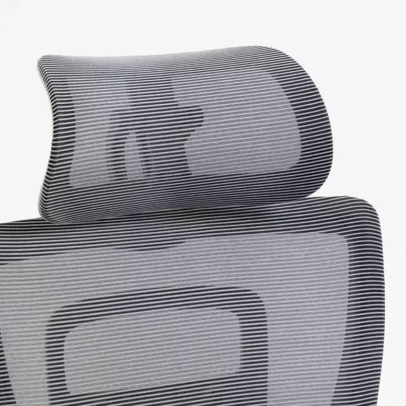 Chaise de bureau ergonomique grise LORES3 Réglage et confort