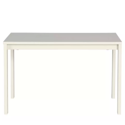 Table basse rectangulaire blanc cassé 75 cm ONYXIA