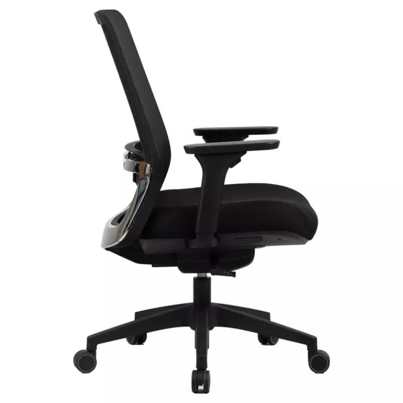 Chaise de bureau MARIZ ergonomique en tissu mesh noire TILT multibloc