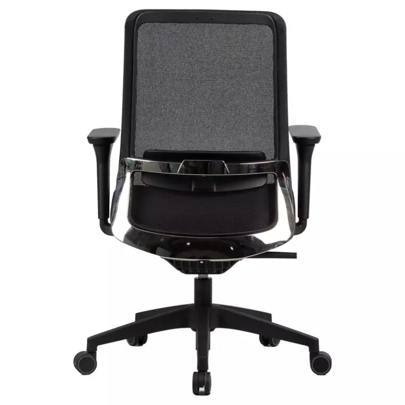 Chaise de bureau MARIZ ergonomique en tissu mesh noire TILT multibloc