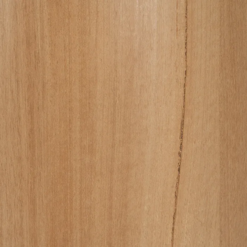 Table à manger ronde blanche 120 cm marbre et bois conique HAVANE