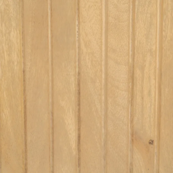Buffet en bois naturel et métal noir 4 portes arrondies – SYLPHI