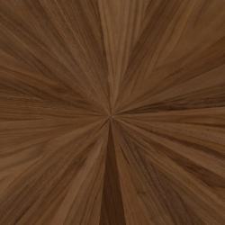 Table 178 cm bois naturel piètement noir graphique épuré CELUNEA