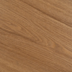 Table ronde 120 cm bois naturel pied central conique élégant RIZEA