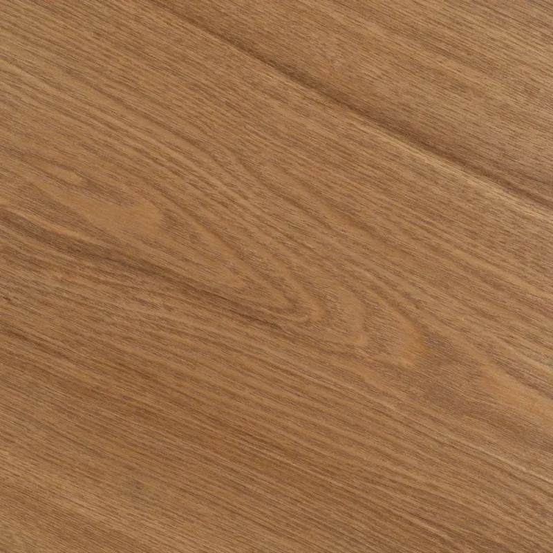 Table ronde 120 cm bois naturel pied central conique élégant RIZEA