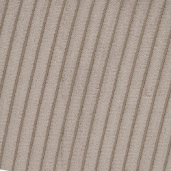 Canapé 3 places côtelé couleur beige avec coussins douillets SOLINCA