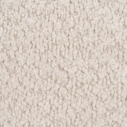 Canapé YSALINE droit 3 places tissu beige avec coussins déco chics