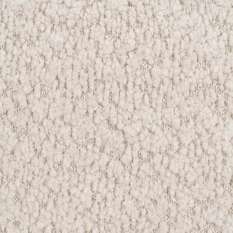Canapé YSALINE droit 3 places tissu beige avec coussins déco chics