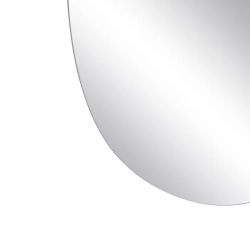 Miroir mural forme libre verre fixations invisibles design ORENDA