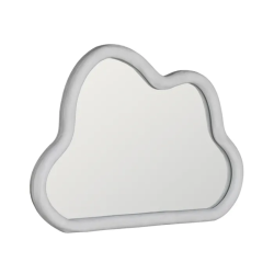 Miroir nuage MDF blanc finition mate charme ludique original OCALINE