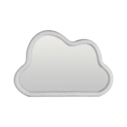 Miroir nuage MDF blanc finition mate charme ludique original OCALINE
