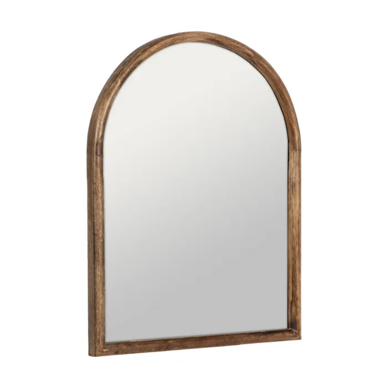 Miroir manguier naturel 40×50 cm montage facile vertical VELETRIE