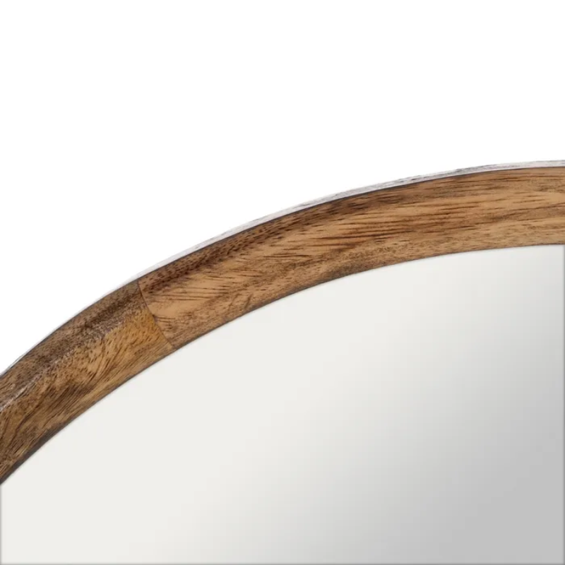 Miroir manguier naturel 40×50 cm montage facile vertical VELETRIE