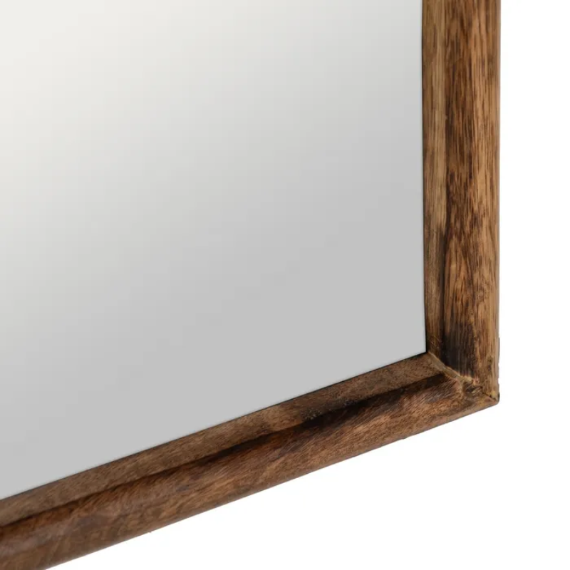Miroir manguier naturel 40×50 cm montage facile vertical VELETRIE
