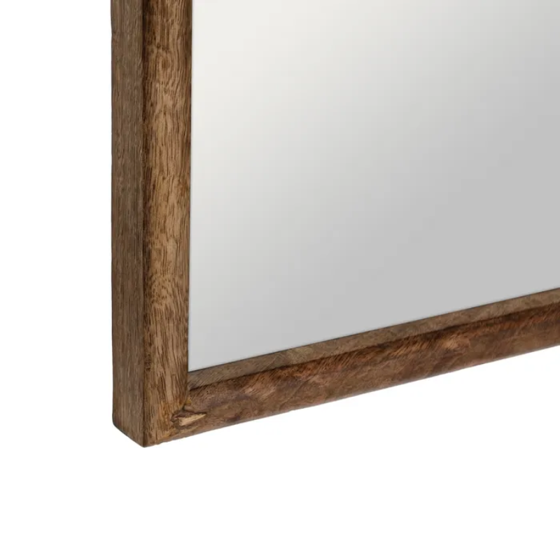 Miroir manguier naturel 40×50 cm montage facile vertical VELETRIE