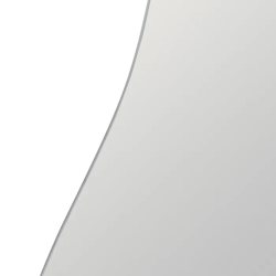 Miroir design organique 150 cm suspension verticale murale VELLORIA