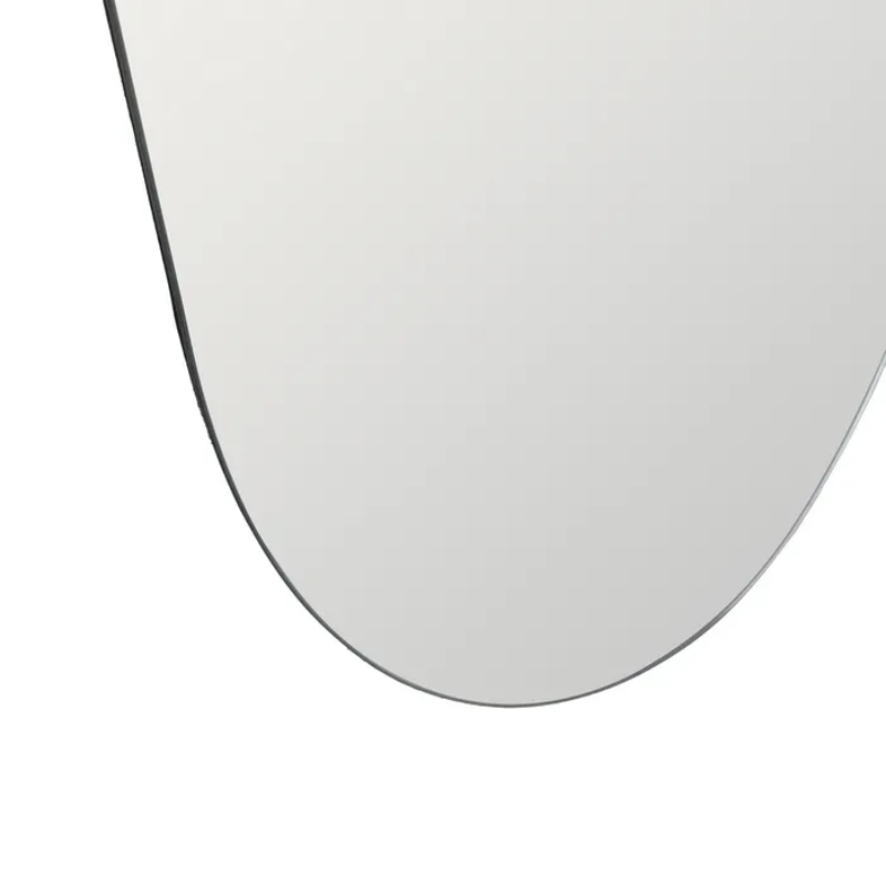 Miroir design organique 150 cm suspension verticale murale VELLORIA