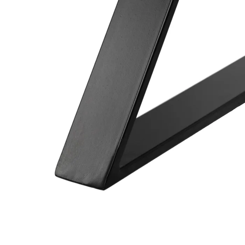 Bureau bois manguier pieds métal noir style loft élégant FLORENSIS