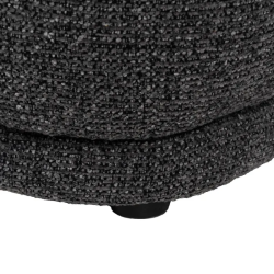 Fauteuil en tissu couleur uni gris marbré un choix élégant TRIVANA