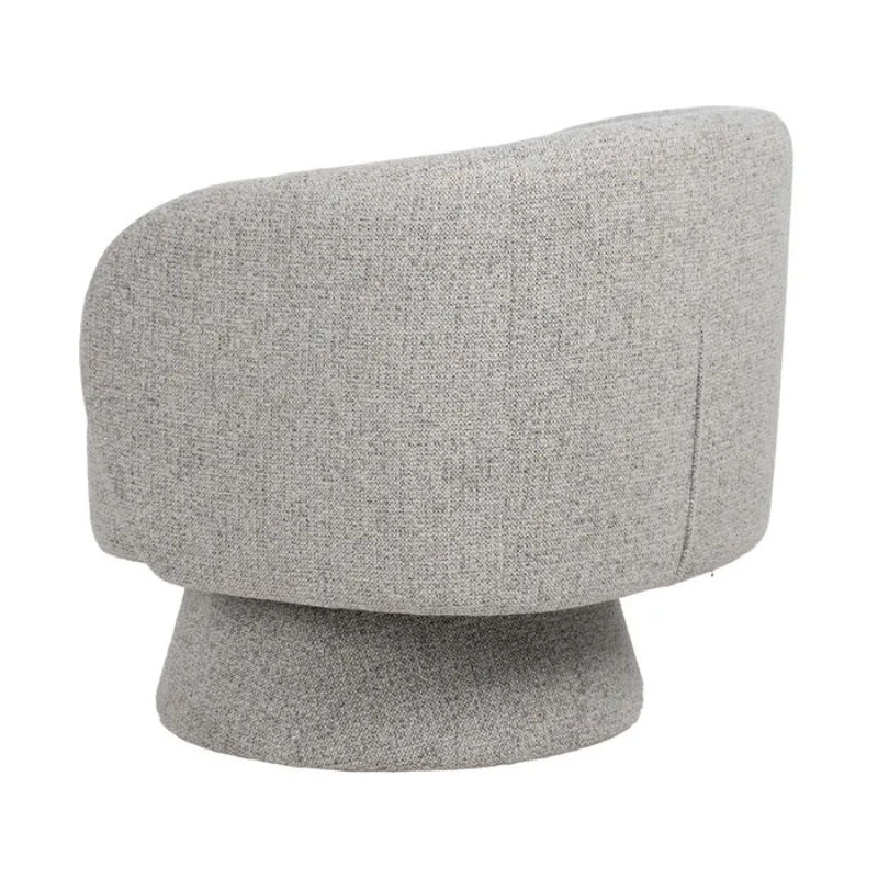 Fauteuil bouclé marbré densité haute confort et design raffiné SOLEINE