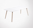 Grande table extensible 160-260cm bois style moderne MARSEILLE