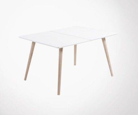 Grande table extensible 160-260cm bois style moderne MARSEILLE