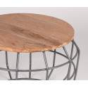 Table d'appoint bois et métal PIXEL L - Label 51