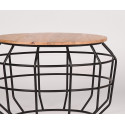 Table d'appoint bois et métal PIXEL L - Label 51