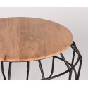 Table d'appoint bois et métal PIXEL L - Label 51