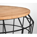 Table basse design métal et bois PIXEL XL - Label 51