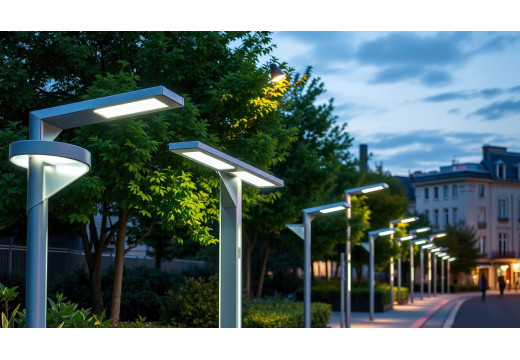 Quels sont les lampadaires tendances en France en 2025 ?